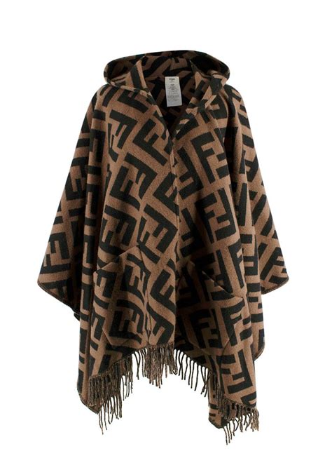 fendi cape town|fendi cashmere poncho.